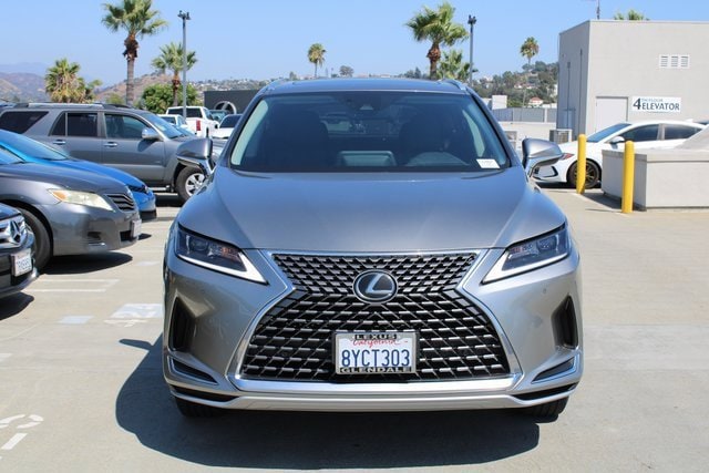 Certified 2021 Lexus RX 350 with VIN 2T2HZMAA5MC218336 for sale in Glendale, CA