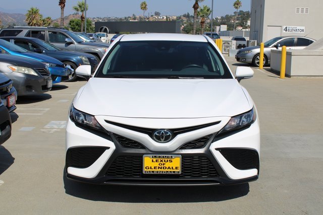 Used 2023 Toyota Camry SE with VIN 4T1G11AK1PU776590 for sale in Glendale, CA