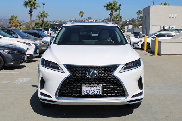 Certified 2021 Lexus RX 350 with VIN JTJHZKFA3M2034607 for sale in Glendale, CA