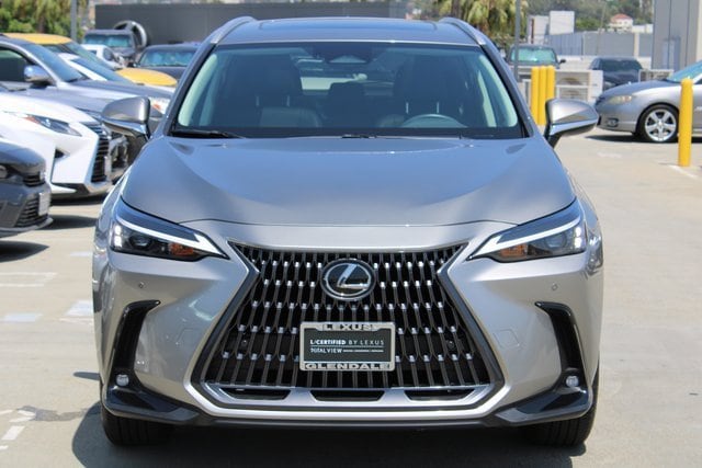 Certified 2025 Lexus NX 250 with VIN 2T2GDCAZ7SC019313 for sale in Glendale, CA