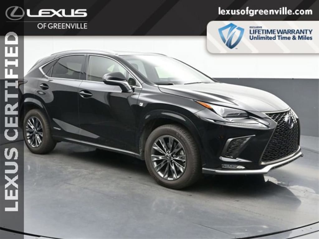 Certified 2021 Lexus NX 300h F SPORT BLACK LINE SPECIAL EDITION SUV