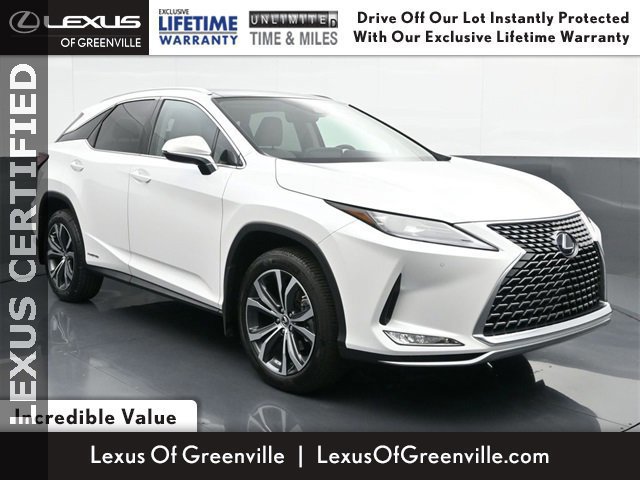 Certified 2022 Lexus RX Hybrid 450h with VIN 2T2HGMDA9NC079024 for sale in Greenville, SC