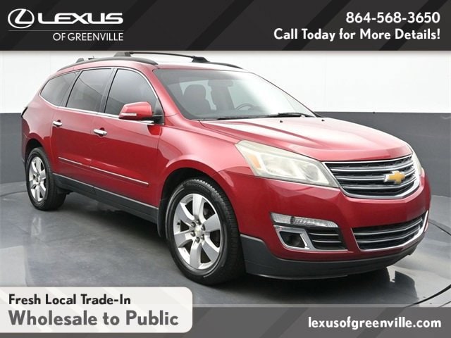 Used 2013 Chevrolet Traverse LTZ with VIN 1GNKVLKD0DJ210701 for sale in Greenville, SC