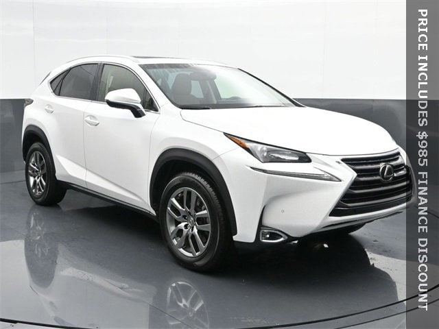 Used 2016 Lexus NX 200t with VIN JTJYARBZ4G2044076 for sale in Greenville, SC