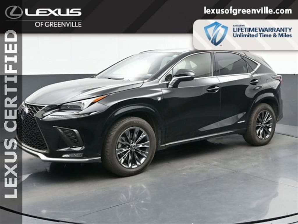 Certified 2021 Lexus NX 300h F SPORT BLACK LINE SPECIAL EDITION SUV