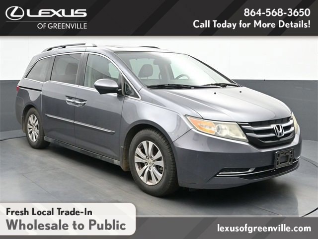 Used 2014 Honda Odyssey EX-L with VIN 5FNRL5H62EB092466 for sale in Greenville, SC