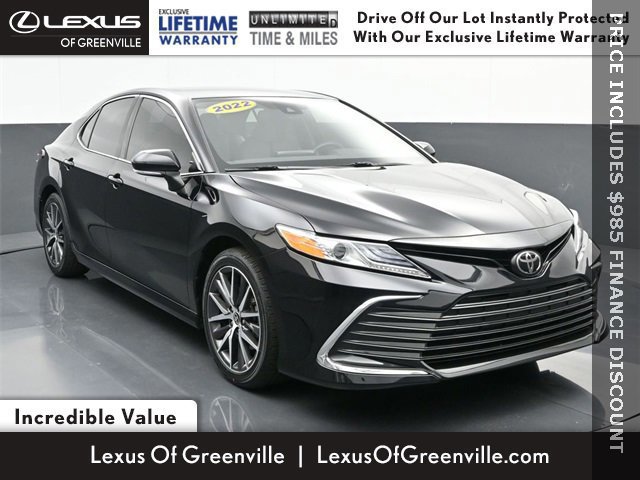 Used 2022 Toyota Camry XLE with VIN 4T1F11AKXNU011824 for sale in Greenville, SC