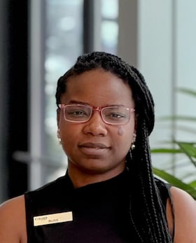 Staff member Bliss Sanders from ID_9273749b134f