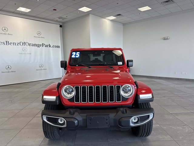 Used 2025 Jeep Wrangler 4xe Sahara 4XE with VIN 1C4RJXP69SW578265 for sale in Jacksonville, FL