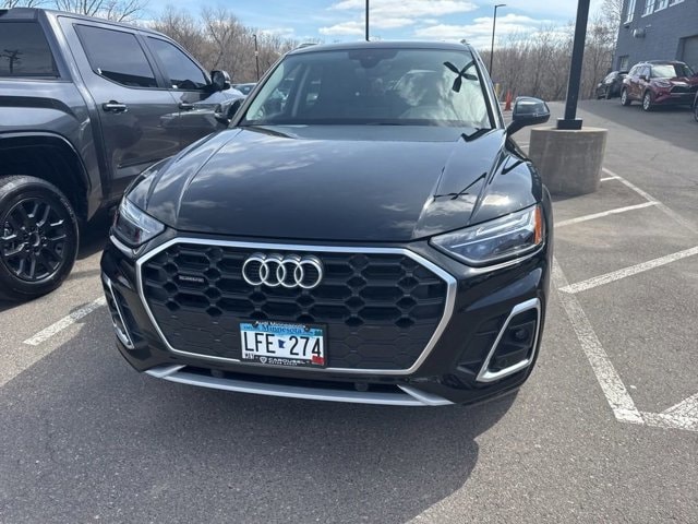 Used 2024 Audi Q5 Premium with VIN WA1GAAFY0R2051511 for sale in Maplewood, Minnesota