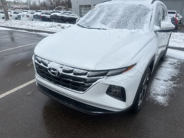 Used 2023 Hyundai Tucson SEL with VIN 5NMJFCAEXPH195596 for sale in Maplewood, Minnesota