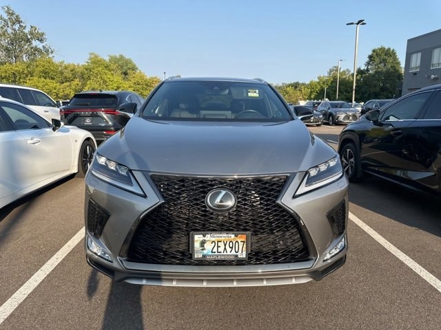 Used 2022 Lexus RX 350 F SPORT with VIN 2T2SZMDA9NC325084 for sale in Maplewood, MN