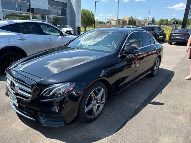 Used 2017 Mercedes-Benz E-Class E300 with VIN WDDZF4KB0HA019042 for sale in Maplewood, MN