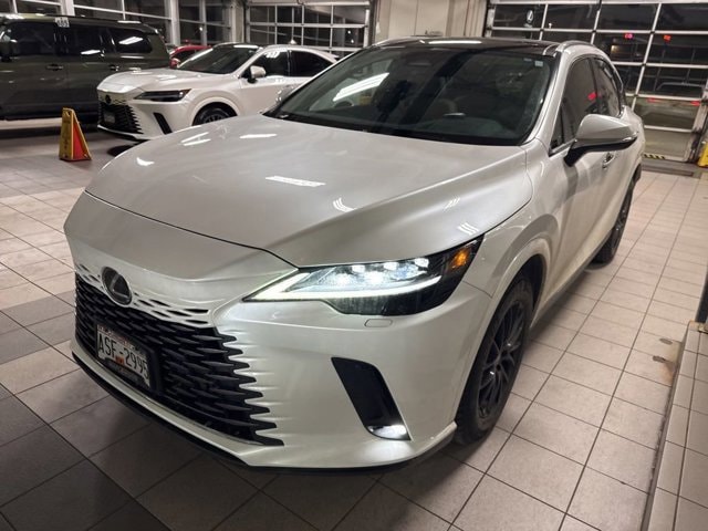 Used 2023 Lexus RX Hybrid 350h with VIN 2T2BBMCA6PC001048 for sale in Maplewood, Minnesota