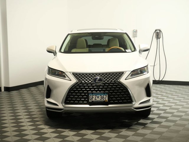 Used 2021 Lexus RX Hybrid 450h with VIN 2T2HGMDA1MC066153 for sale in Maplewood, Minnesota