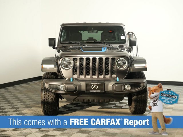 Used 2022 Jeep Wrangler Unlimited Rubicon 4XE with VIN 1C4JJXR63NW212364 for sale in Maplewood, Minnesota