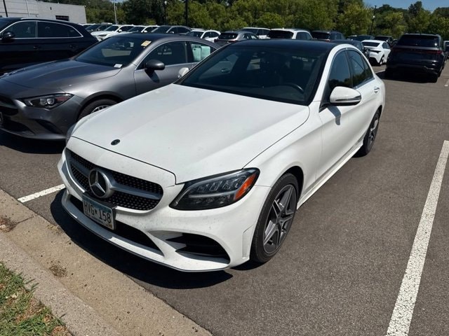 Used 2021 Mercedes-Benz C-Class Sedan C300 with VIN W1KWF8EB2MR643037 for sale in Maplewood, Minnesota