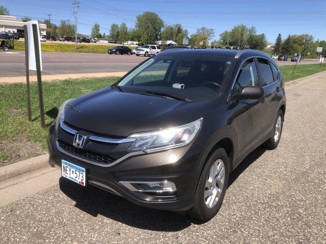 Used 2015 Honda CR-V EX-L with VIN 5J6RM4H79FL056752 for sale in Oakbrook Terrace, IL