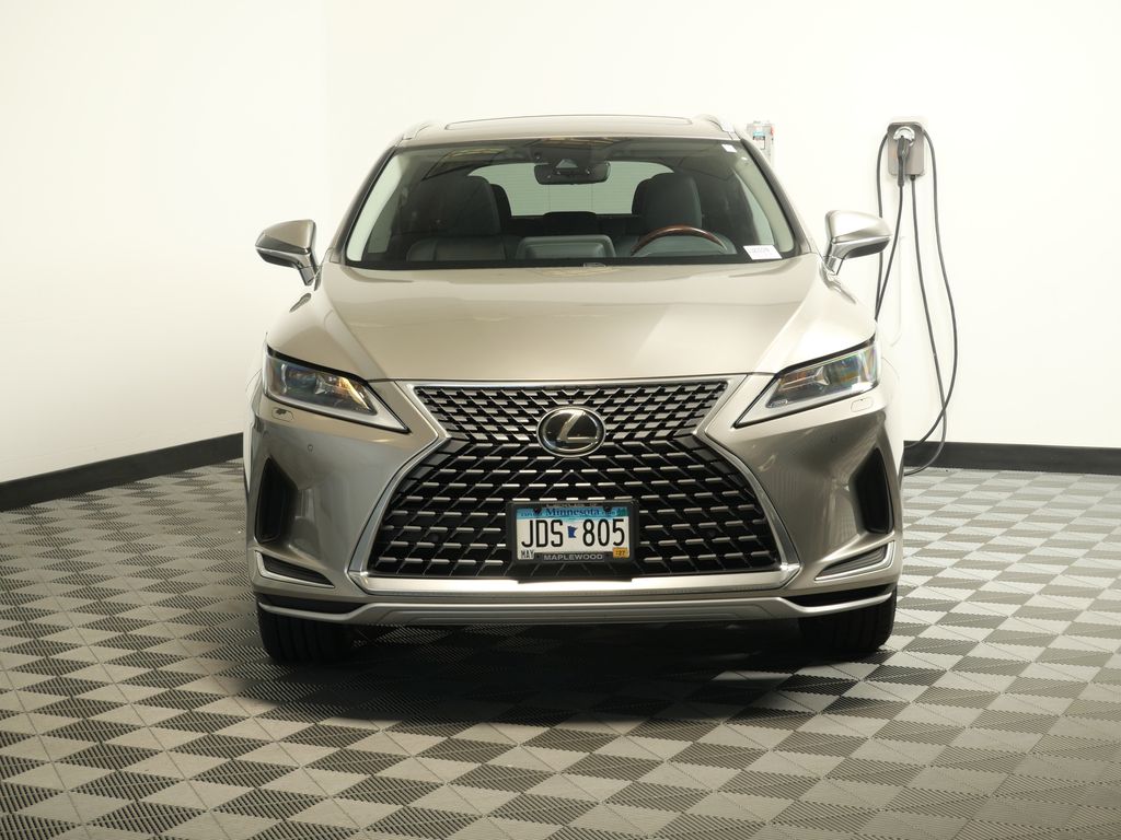 Used 2022 Lexus RX 350 with VIN 2T2HZMDA9NC350349 for sale in Maplewood, Minnesota