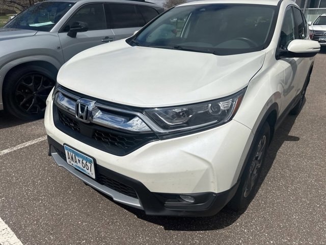Used 2018 Honda CR-V EX-L with VIN 2HKRW2H85JH654900 for sale in Maplewood, Minnesota