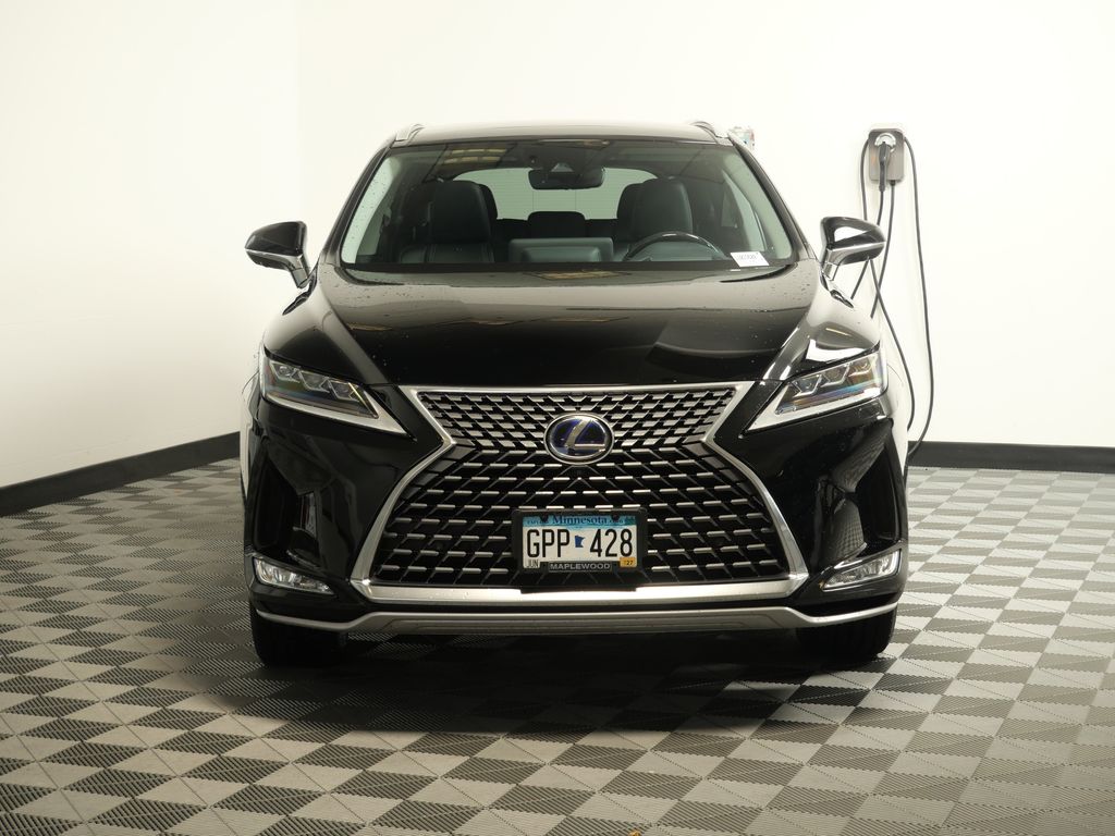 Used 2021 Lexus RX Hybrid 450h with VIN 2T2JGMDA4MC069503 for sale in Maplewood, Minnesota