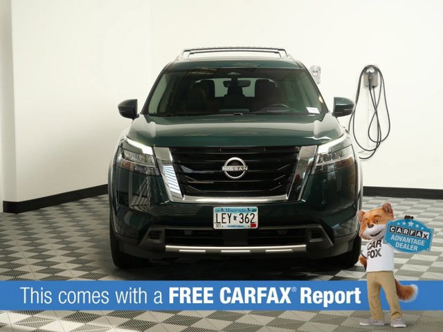 Used 2023 Nissan Pathfinder Platinum with VIN 5N1DR3DJ5PC213106 for sale in Maplewood, Minnesota