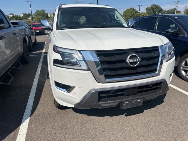 Used 2021 Nissan Armada Platinum with VIN JN8AY2DBXM9790952 for sale in Maplewood, MN