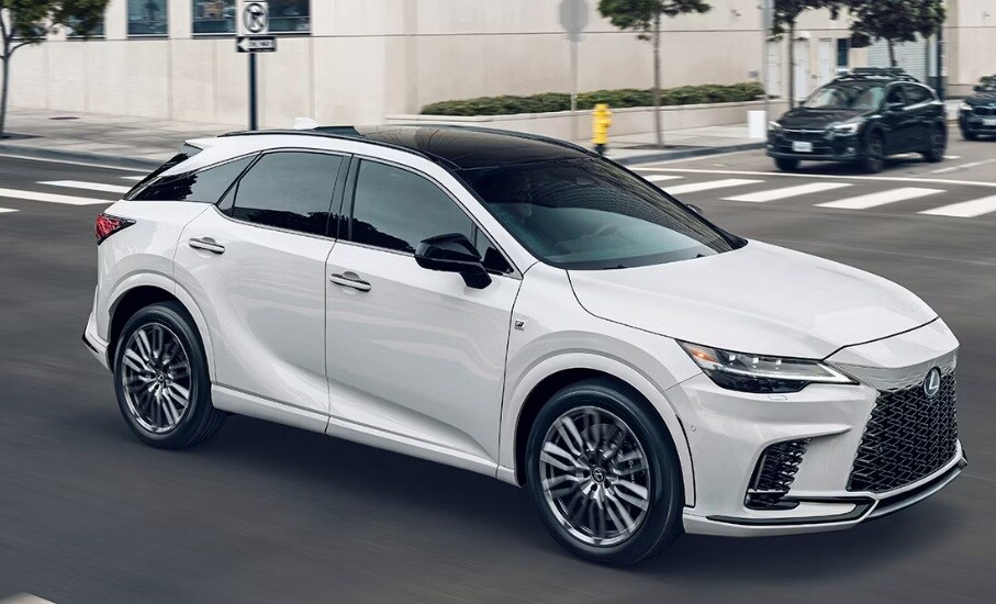 New Lexus RX Hybrid in Minneapolis Driving