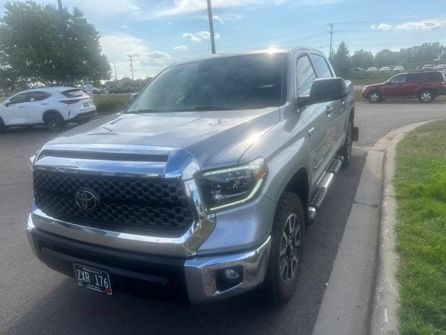 Used 2021 Toyota Tundra SR5 with VIN 5TFDY5F17MX990861 for sale in Maplewood, Minnesota