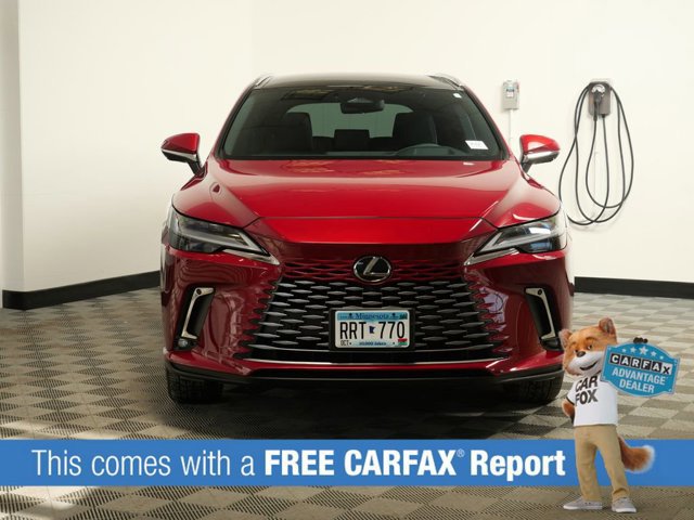 Certified 2025 Lexus RX Hybrid 350h with VIN 2T2BBMCA4SC065789 for sale in Maplewood, Minnesota