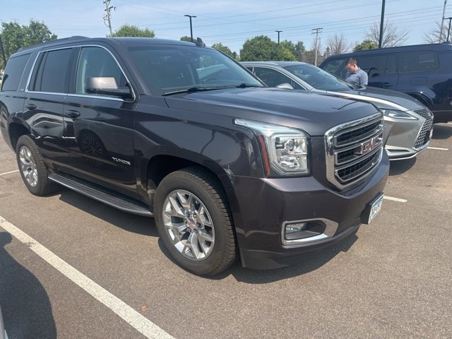 Used 2018 GMC Yukon SLE with VIN 1GKS2AKC0JR313910 for sale in Maplewood, MN