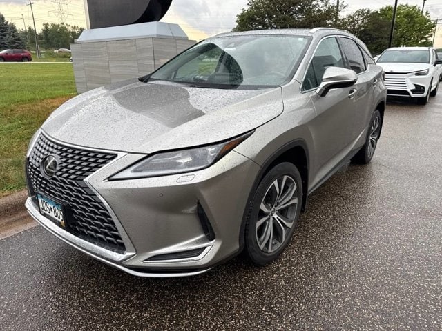 Used 2022 Lexus RX 350 with VIN 2T2HZMDA9NC350349 for sale in Maplewood, Minnesota
