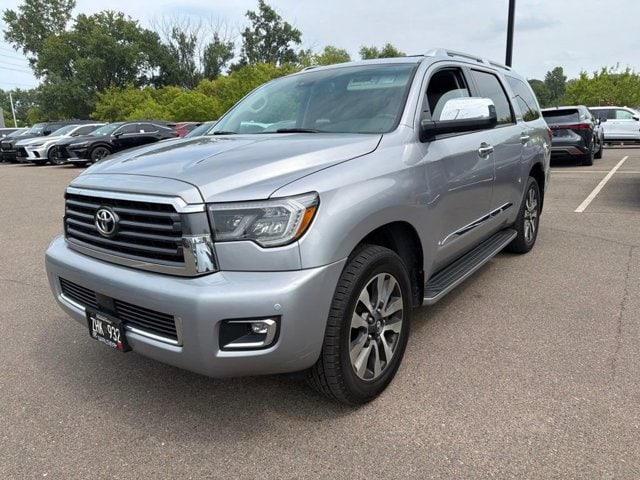 Used 2018 Toyota Sequoia Limited with VIN 5TDJY5G17JS157063 for sale in Maplewood, Minnesota