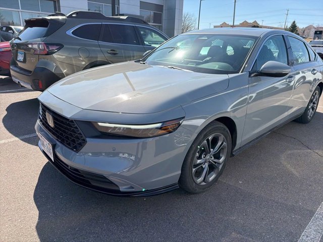Used 2024 Honda Accord Hybrid EX-L with VIN 1HGCY2F63RA037677 for sale in Maplewood, Minnesota