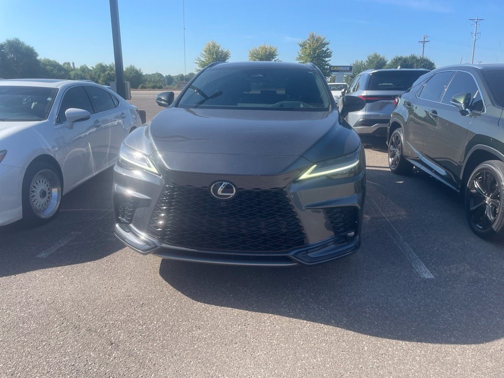 Certified 2025 Lexus RX Hybrid 500h with VIN 2T2BCMEAXSC020690 for sale in Maplewood, Minnesota