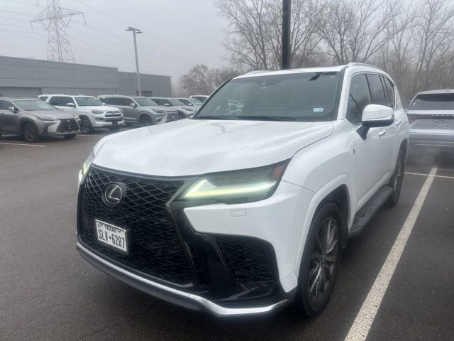 Certified 2022 Lexus LX F-Sport with VIN JTJMB7CX7N4005089 for sale in Maplewood, Minnesota