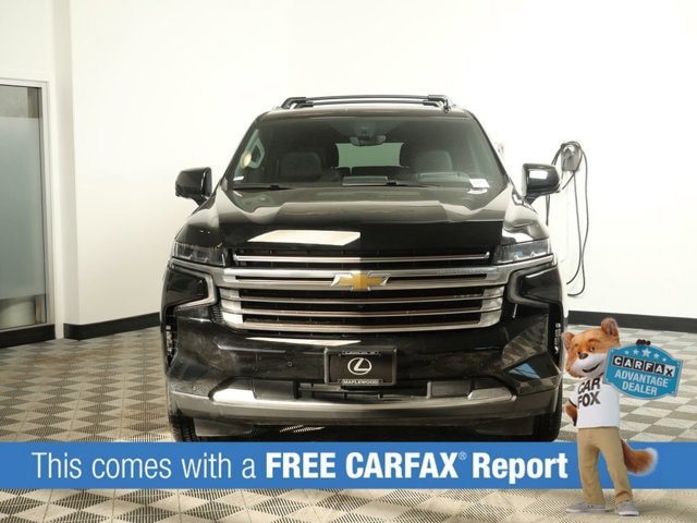 Used 2022 Chevrolet Tahoe High Country with VIN 1GNSKTKL0NR189688 for sale in Maplewood, Minnesota