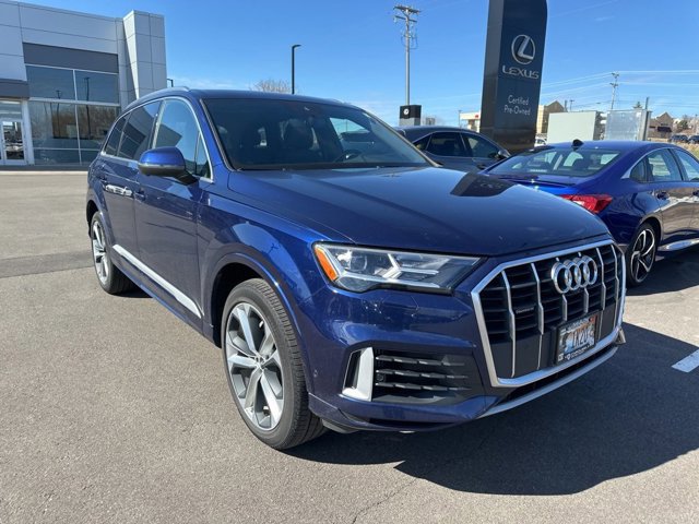 Used 2021 Audi Q7 Premium Plus with VIN WA1LXAF75MD026668 for sale in Maplewood, Minnesota
