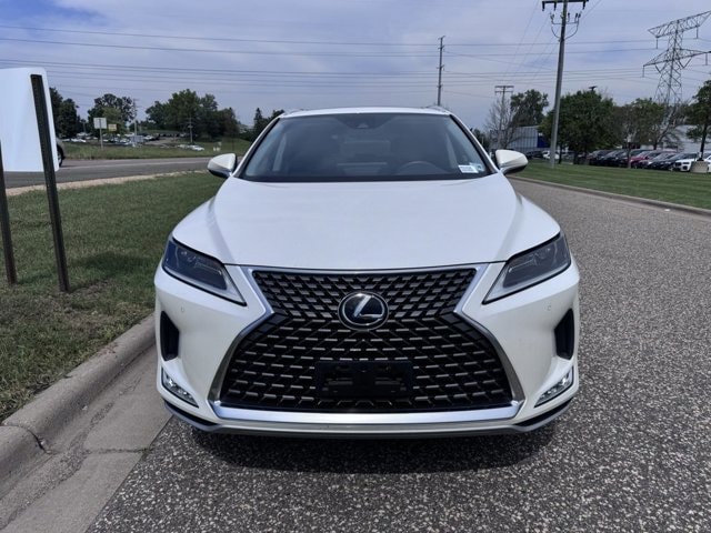 Used 2022 Lexus RX 350 with VIN 2T2HZMDAXNC313990 for sale in Maplewood, MN