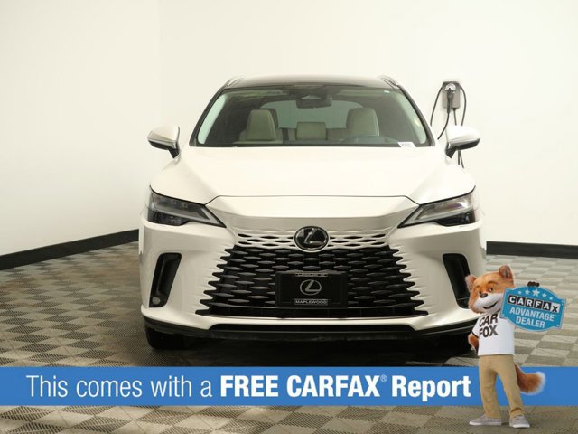 Certified 2023 Lexus RX Hybrid 350h with VIN 2T2BBMCA6PC001048 for sale in Maplewood, Minnesota