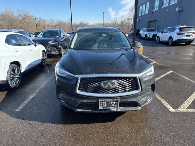 Used 2024 INFINITI QX50 Sensory with VIN 3PCAJ5EB4RF106197 for sale in Maplewood, Minnesota