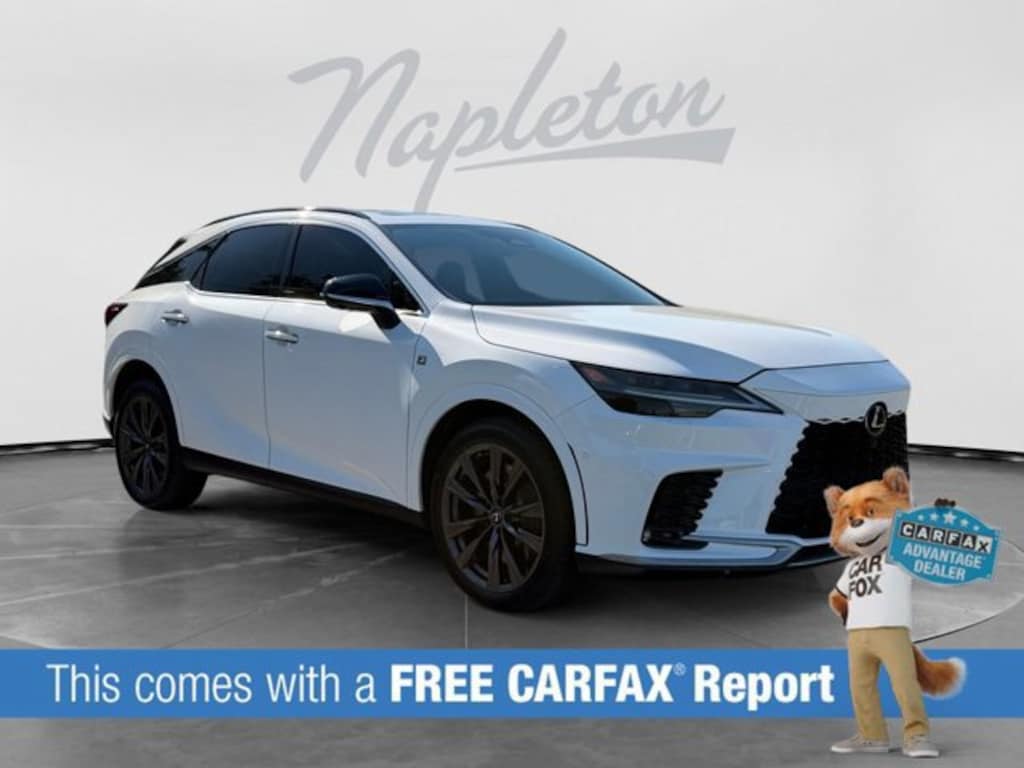 New 2024 Lexus RX RX 350 F SPORT Handling SUV