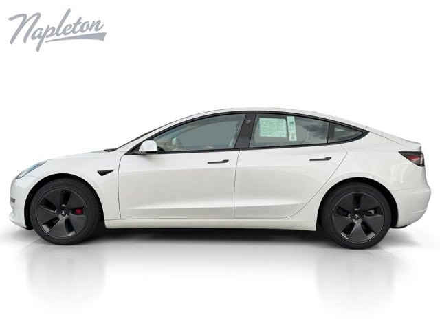 Used 2023 Tesla Model 3 Base with VIN 5YJ3E1EAXPF556947 for sale in Glendale, WI