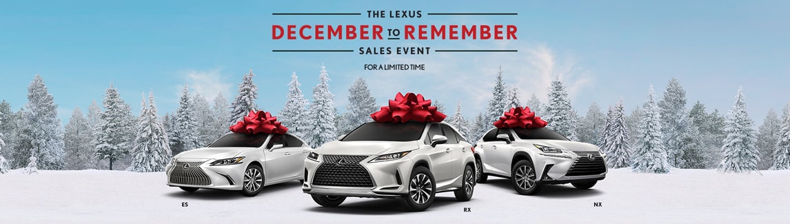 December to Remember Sales Event At Lexus of Milwaukee