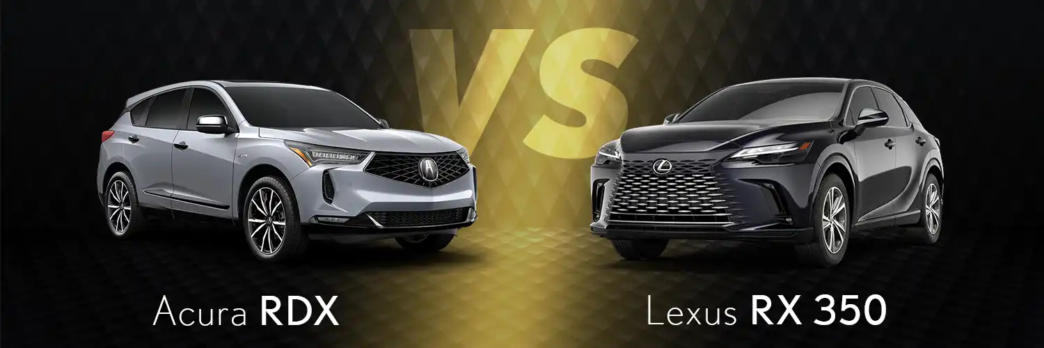 Acura RDX vs Lexus RX 350 comparison