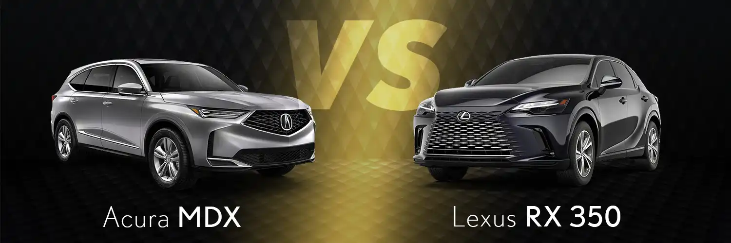 Lexus RX 350 vs Acura MDX comparison