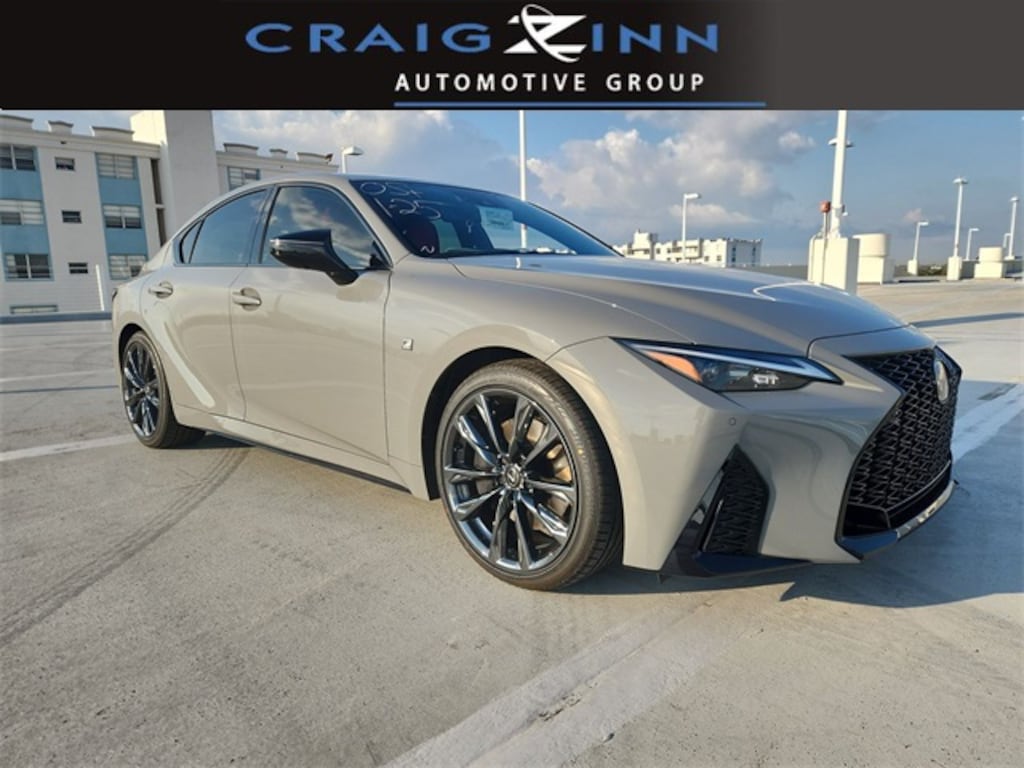 New 2025 Lexus IS 350 F SPORT Sedan
