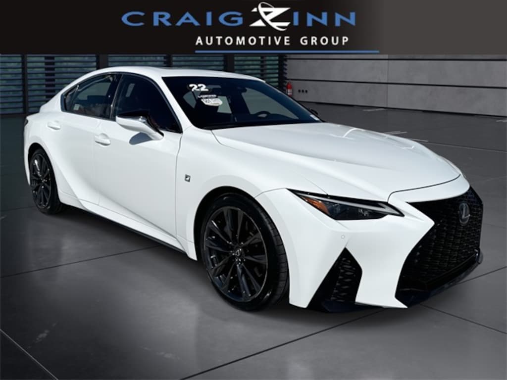 Certified 2022 Lexus IS 350 350 F Sport Sedan