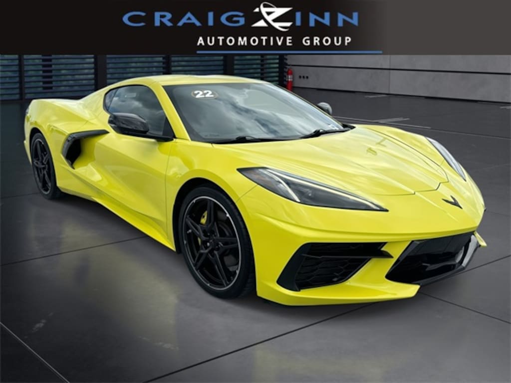 Used 2022 Chevrolet Corvette Stingray Stingray Coupe