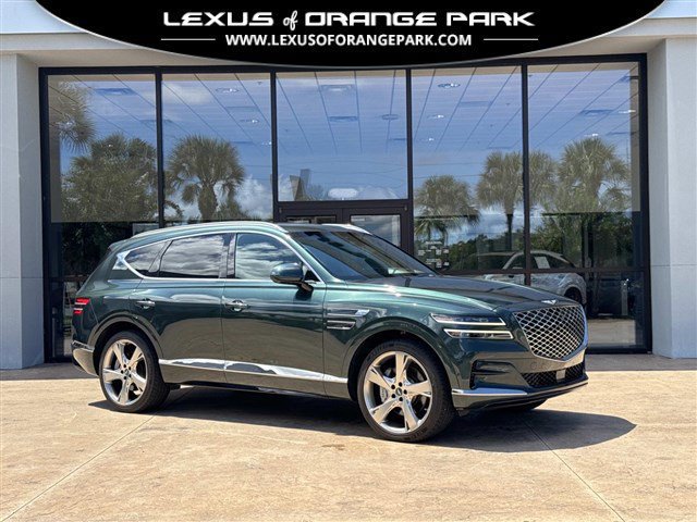 Cardiff Green 2023 Genesis GV80 SUV / Crossover All-Wheel Drive 8-Speed Automatic Overdrive